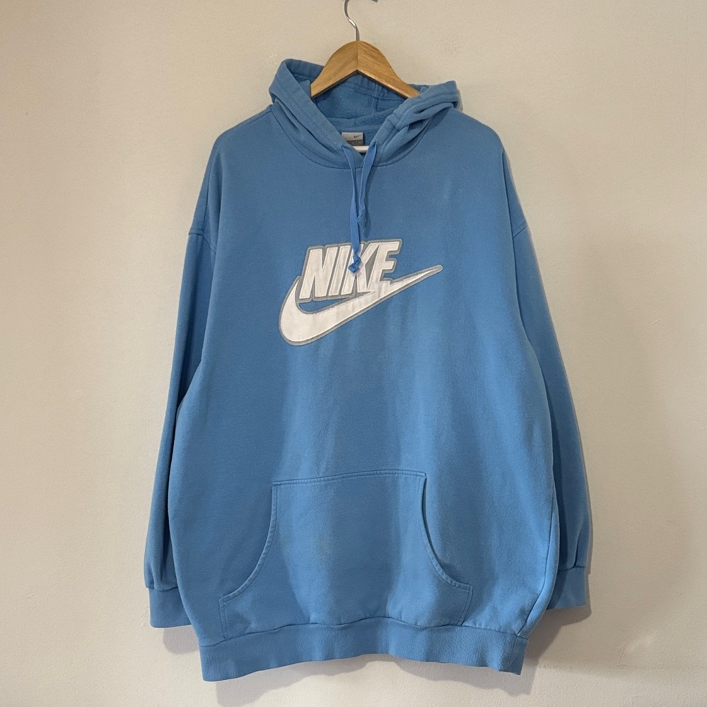 Vintage Nike Hoodie / XL / 2000s / Baby Blue